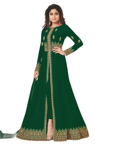 Gulaboo Present Aashirwad 10001 Heavy Embroidery Long Suit