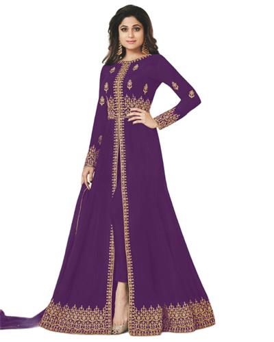 Gulaboo Present Aashirwad 10001 Heavy Embroidery Long Suit