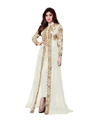 Gulaboo Present Aashirwad 8001 Heavy Embroidery Long Suit