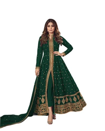 Gulaboo Present Aashirwad 8527 Heavy Embroidery Long Suit