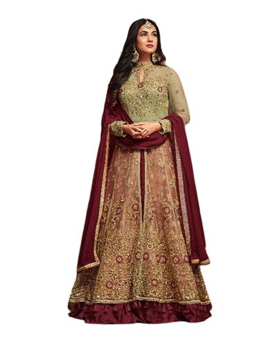 Gulaboo Present Maisha 5704 Heavy Embroidery Designer Long Suit