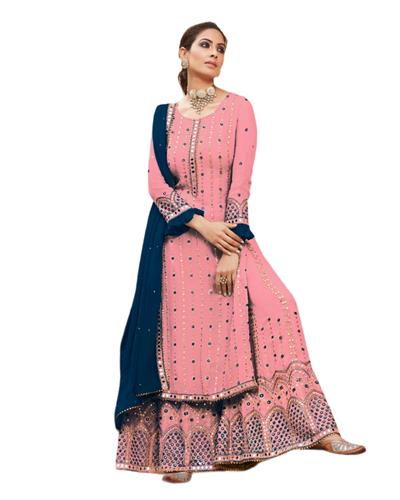 Gulaboo Present Maisha 9704 Heavy Embroidery Designer Plazoo Suit