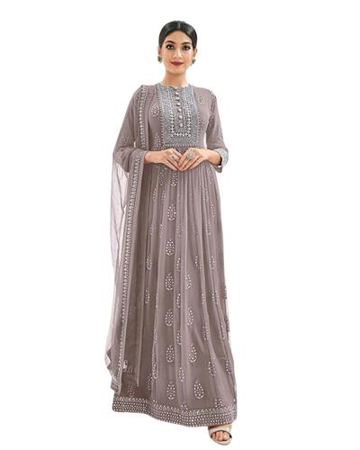 Gulaboo Present Eba 1179 Heavy  Embroidery Long Suit