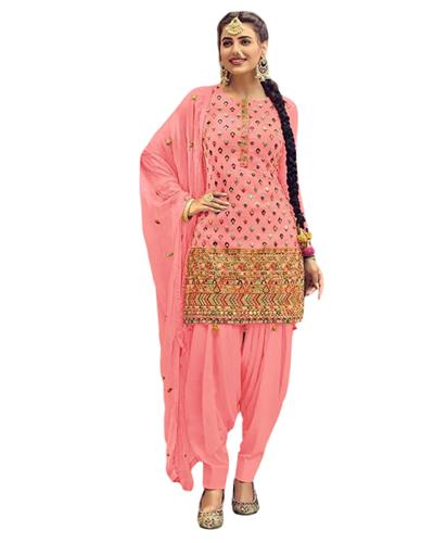 Gulaboo Present Eba Designer Patiyala Suit