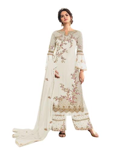 Gulaboo Present Fiona 22831 Heavy Embroidery Designer Plazoo Suit