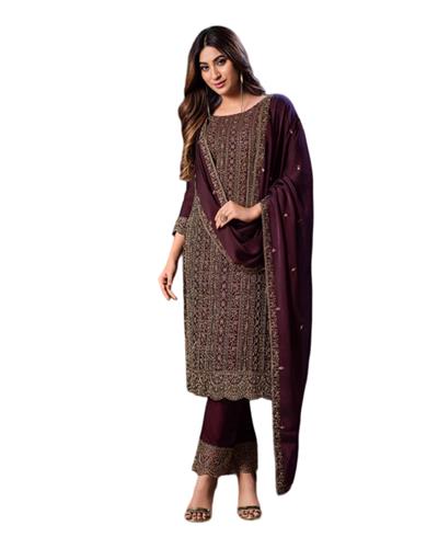 Gulaboo Present Vipul 5281 Heavy Embroidery Designer Stright Suit 