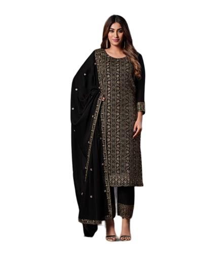Gulaboo Present Vipul 5281 Heavy Embroidery Designer Stright Suit 