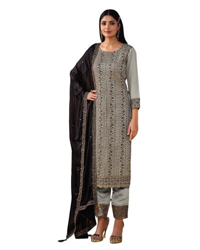 Gulaboo Present Vipul 5421 Heavy Embroidery Designer Stright Suit