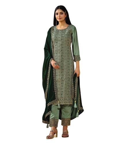Gulaboo Present Vipul 5421 Heavy Embroidery Designer Stright Suit