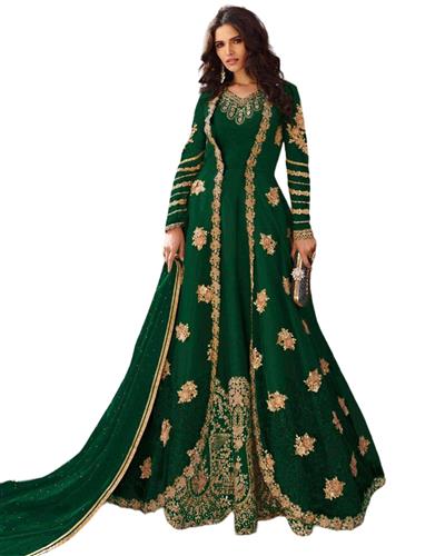 Gulaboo Present Sampann 5403  Heavy Embroidery Designer Long Suit