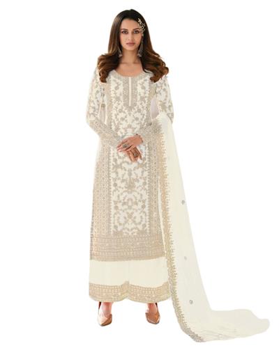 Gulaboo Present Swagat 3304  Heavy Embroidery Designer Plazoo Suit