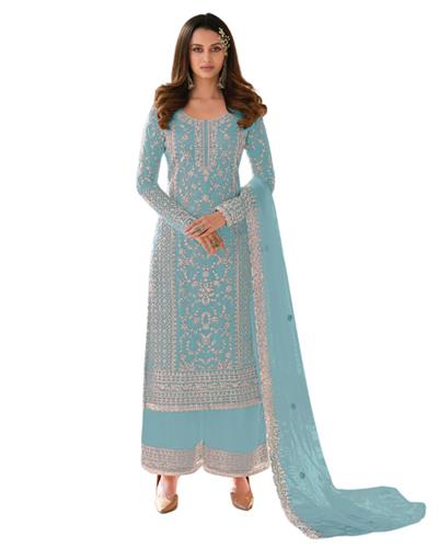 Gulaboo Present Swagat 3304  Heavy Embroidery Designer Plazoo Suit