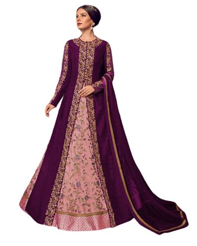 Gulaboo Present Swagat 5908  Heavy Embroidery Designer Long Suit