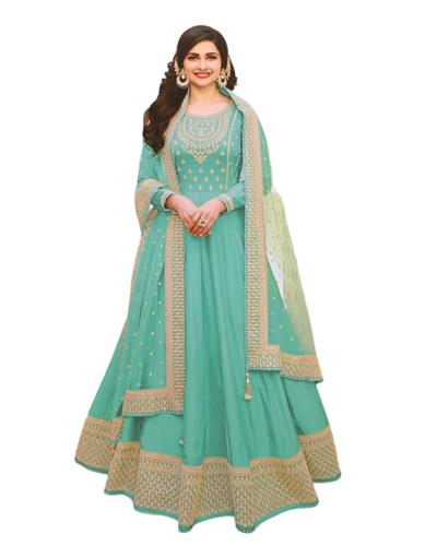 Gulaboo Present Vinay Pari Mahal Heavy Embroidery Designer Long Suit