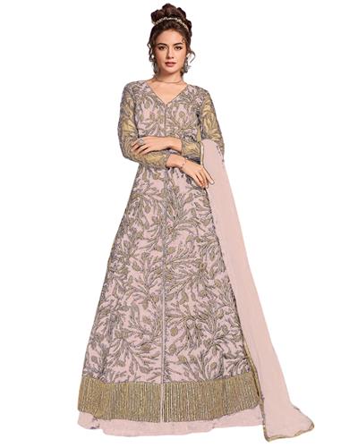 Gulaboo Present Vipul 4551 Heavy Embroidery Designer Long Anarkali Suit