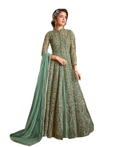 Gulaboo Present Vipul 4554 Heavy Embroidery Designer Long Anarkali Suit