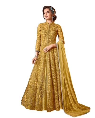 Gulaboo Present Vipul 4554 Heavy Embroidery Designer Long Anarkali Suit