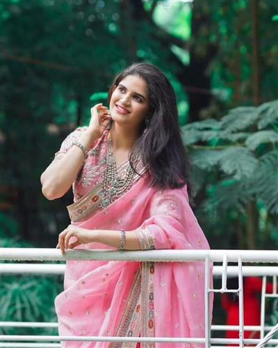 HEAVY SOFT TISSU ORGANZA SILK ON HEAVY EMBROIDERY ZARI MULTI THREAD, DORI & SEQUENCES WORK ALL OVER 