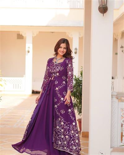  Launching New Festival Shrug & Plazza With choli 073