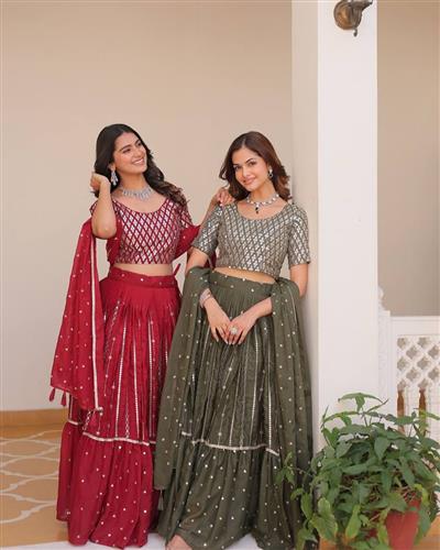 New Launching Wedding Lehenga Choli 086
