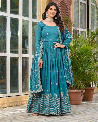  Launching New Festival Long Gown & Hevy Duptta 097