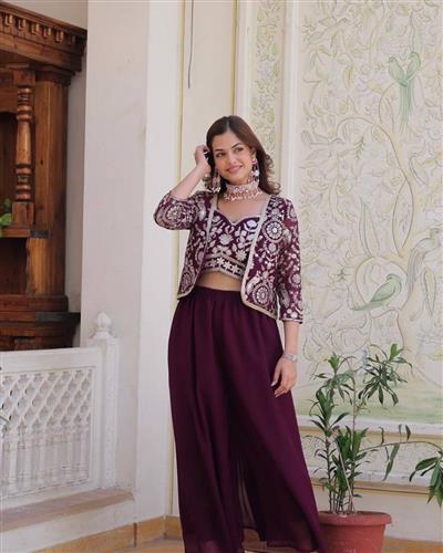  Launching New Festival koti & Plazza With choli  069