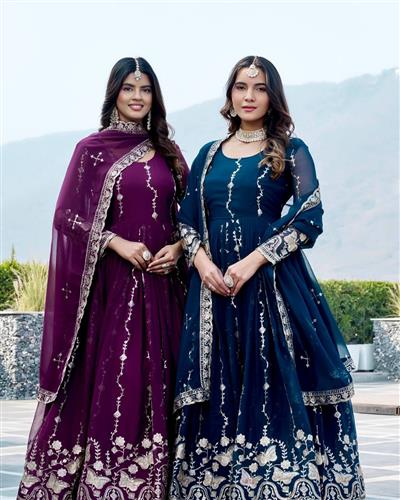  Launching New Festival Long Gown & Duptta  167