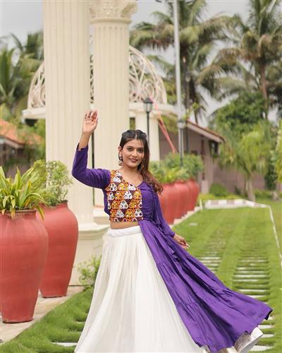 Launching Navratri Special Gamathi Work Lehenga choli  118