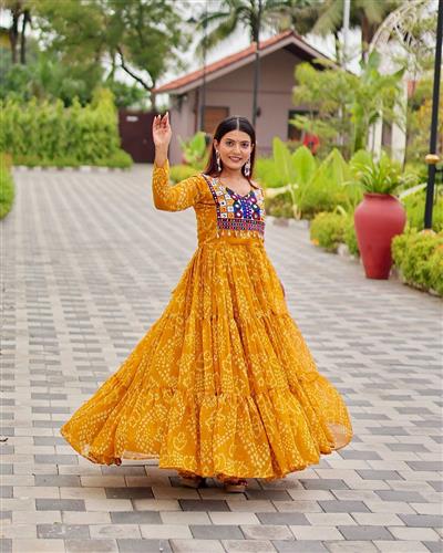 Launching Navratri Special kodi lace & Gown 122