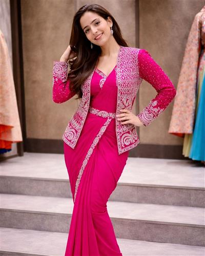 Experience effortless luxury with this premium ready-to-wear saree